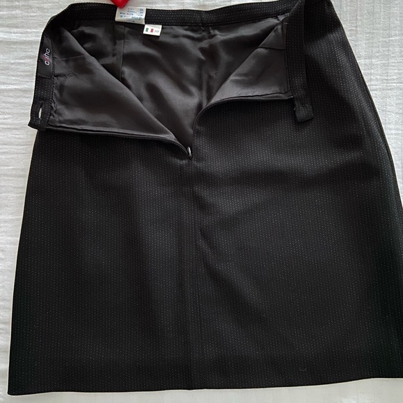 Like New Black& White Striped Dress Suit 2pcs ( jacket and skirt) - Picture 12 of 16